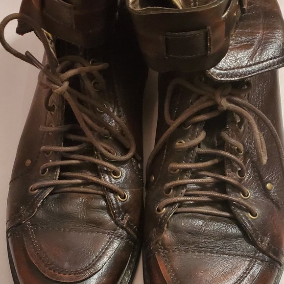 Juno New York Men's Lace-Up & Buckle Boot Size 11.5 - Picture 2 of 2